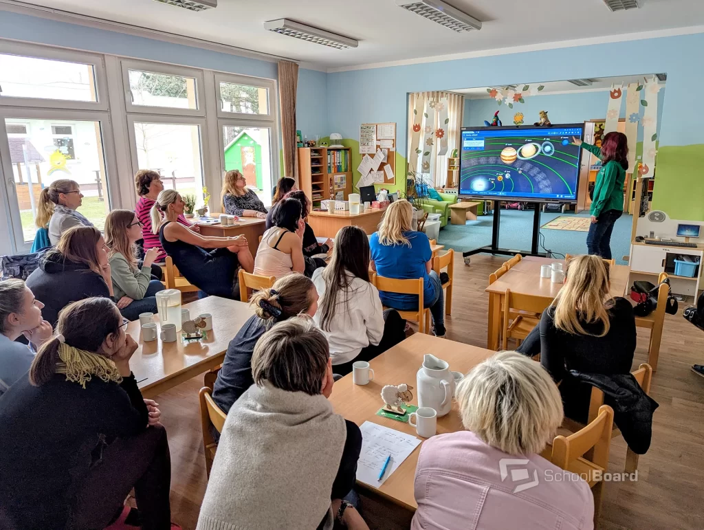 Interaktivní tabule, digitální vzdělávání v mateřské škole