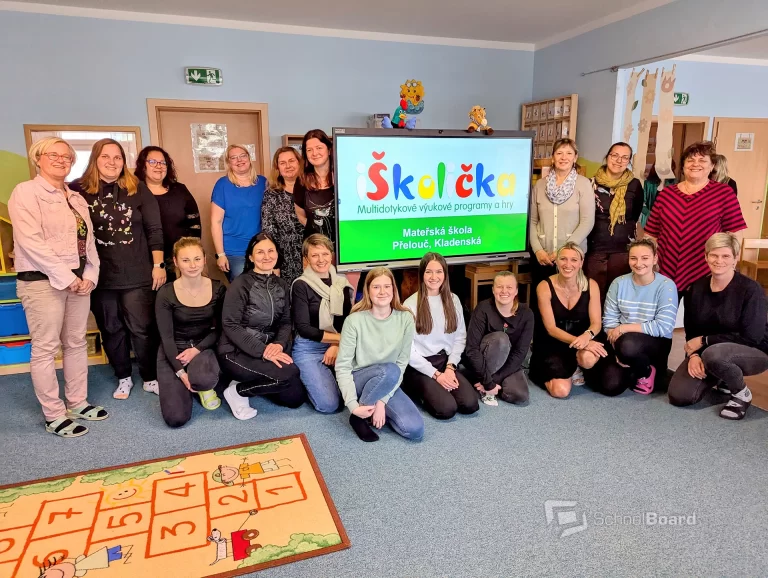Interaktivní tabule, digitální vzdělávání v mateřské škole