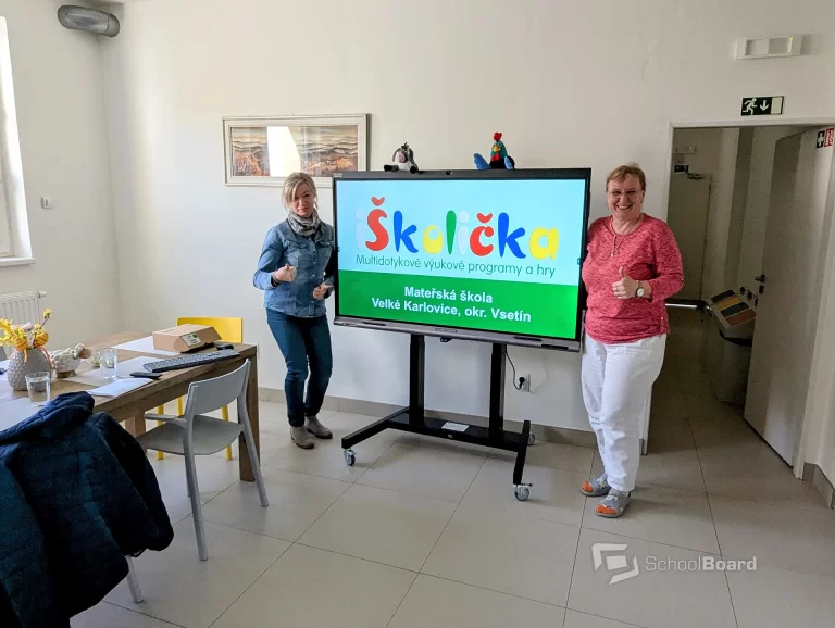 Interaktivní tabule v mateřské škole