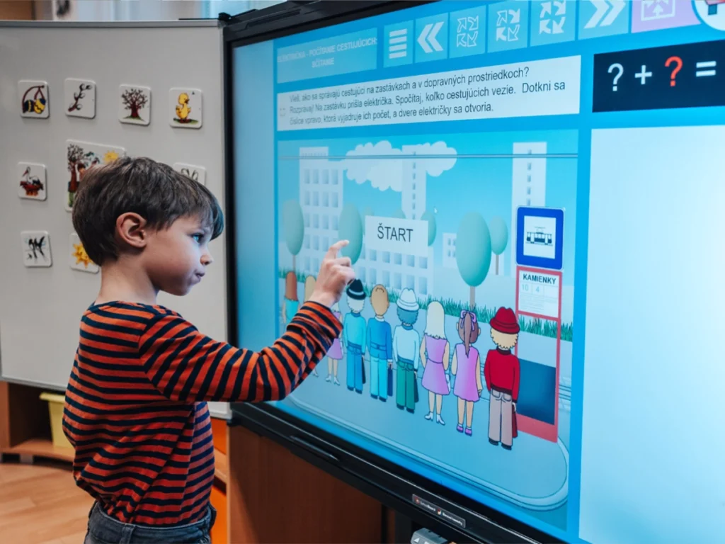 Interaktivní tabule při digitálním vzdělávání předškolních dětí
