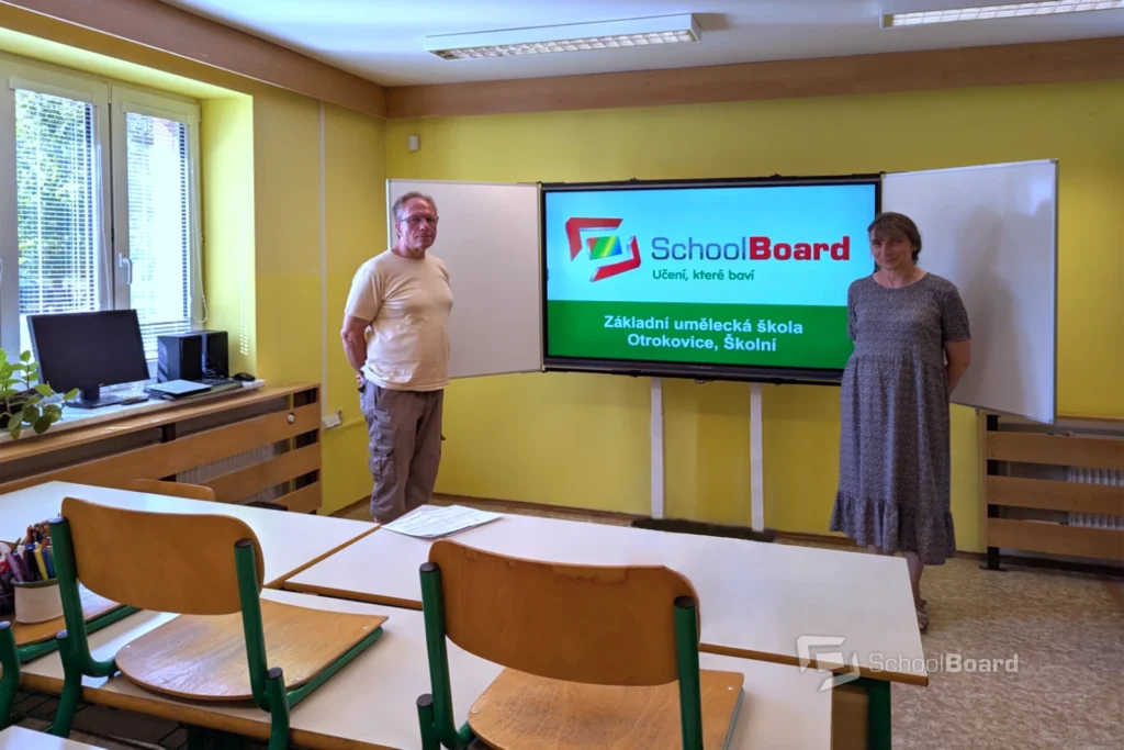 Interaktivní multumediální tabule v umělecké škole