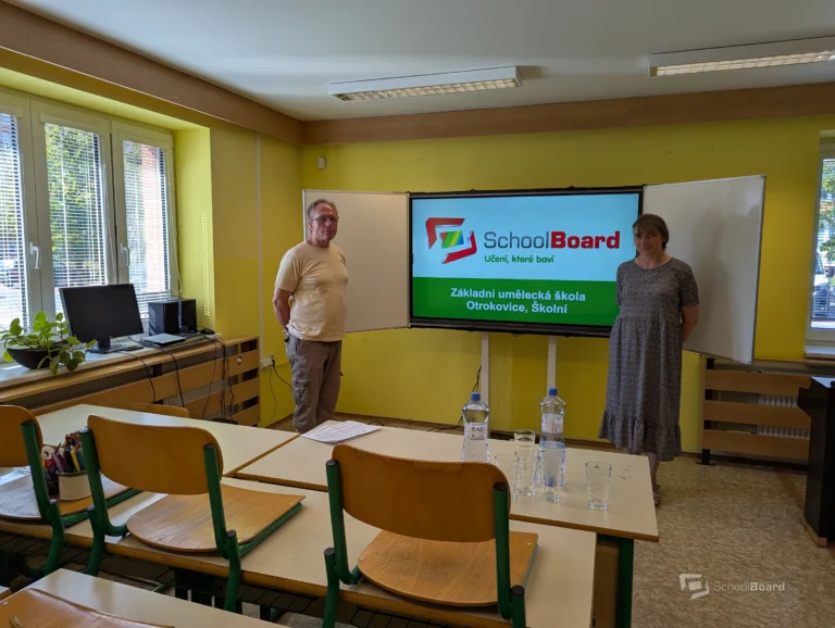 Interaktivní multumediální tabule v umělecké škole