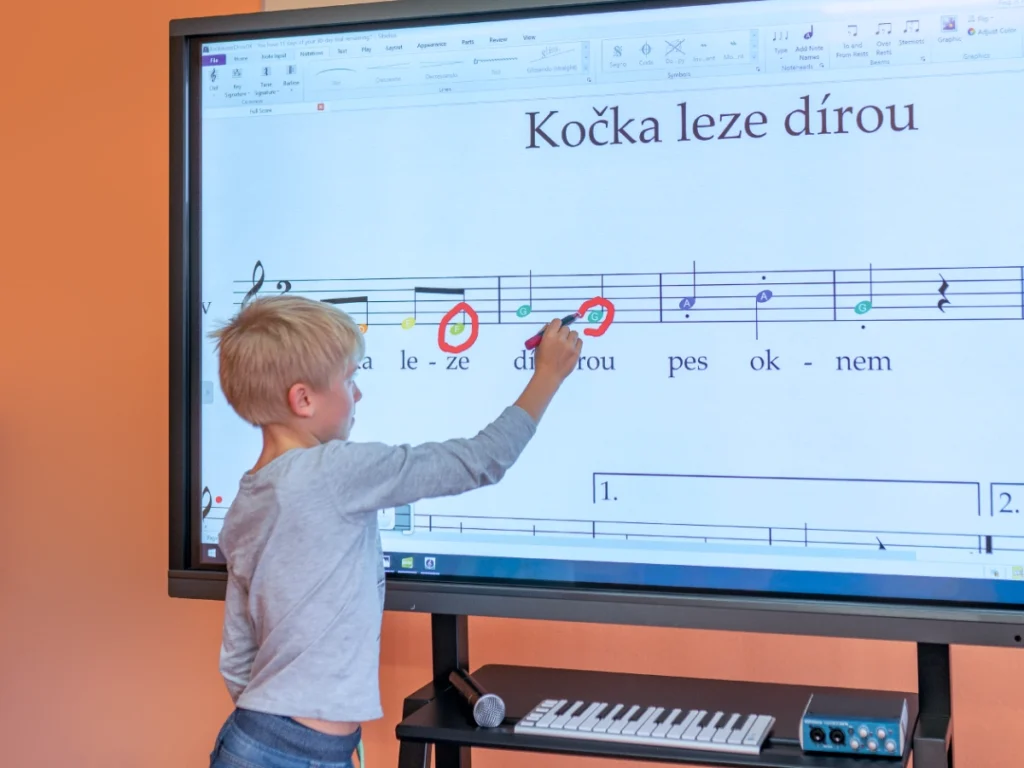 Programy pro hudební výuku