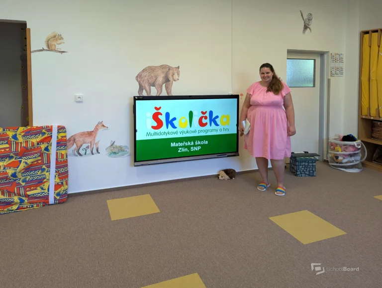Interaktivní tabule v Mateřšké škole