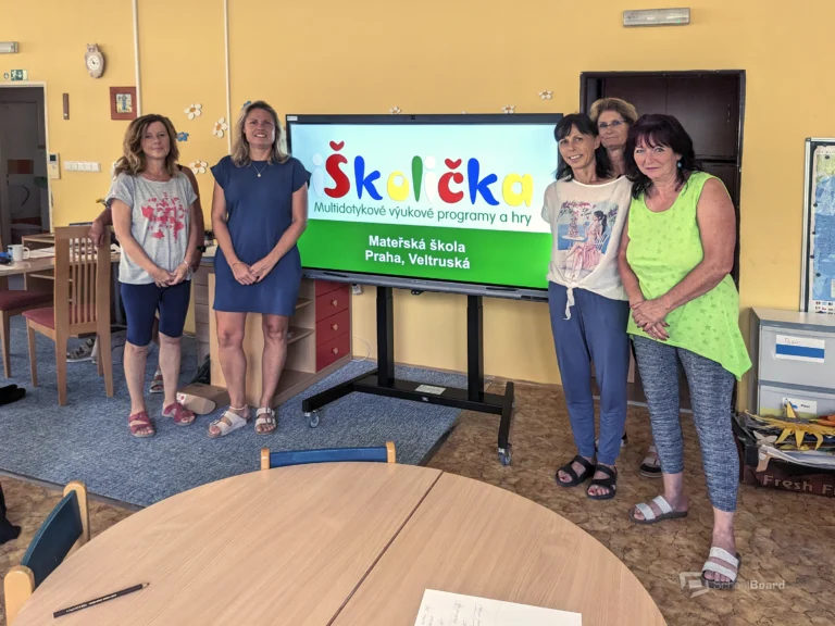 Interaktivní tabule v mateřské škole pro výuku dle RPV PV
