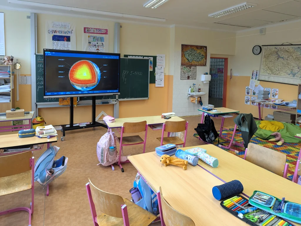 Multimediální tabule pro digitální vzdělávání na z