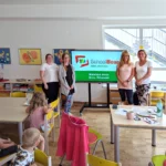 Digitální výuka na interaktivní tabuli v mateřské škole